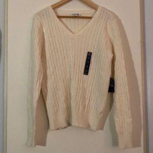 Women| Classic Ribbed Knit Pullover Sweater